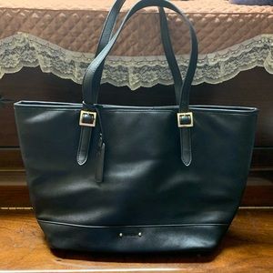 Kensie black tote bag